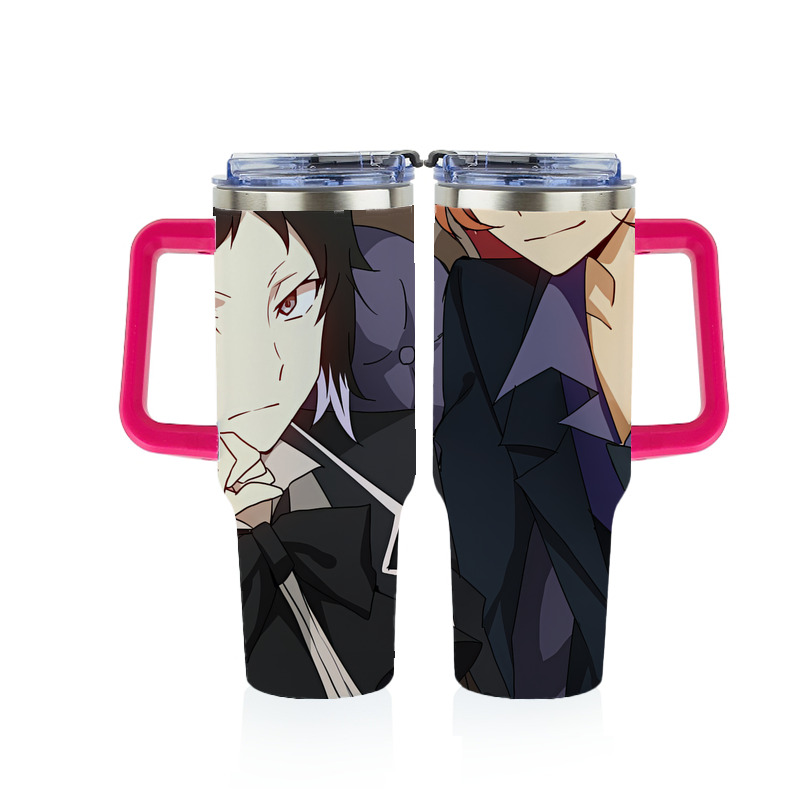 （画像用） 文豪ストレイドッグス Bungo Stray Dogs 1200ｍLフルプリント車用タンブラー